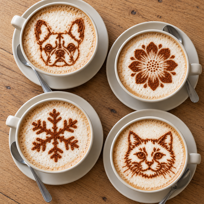 Impresora de dibujos para café